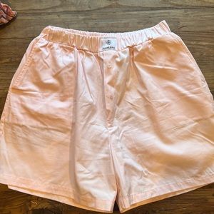 Anine Bing pink boxer short size large